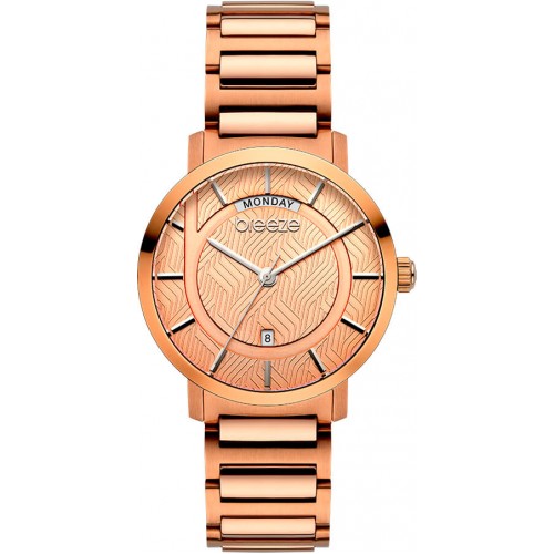 BREEZE Superfect Rose Gold Stainless Steel Bracelet 212081.4